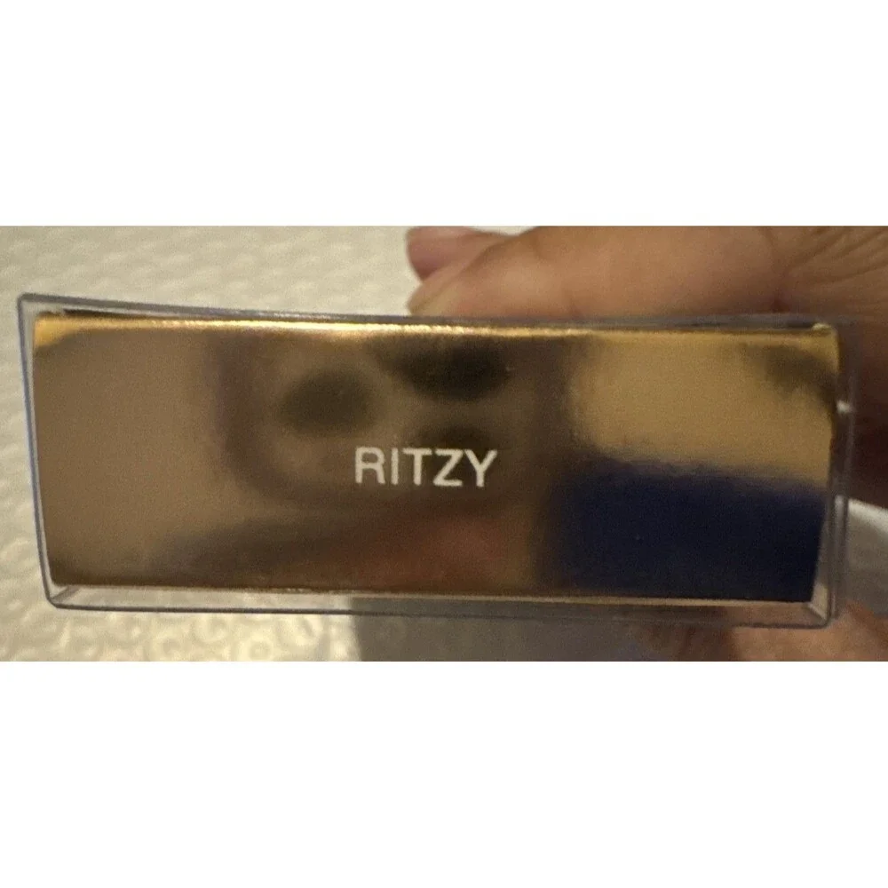 Huda Beauty Lip Strobe Ritzy Strobing Metallic Lip Gloss/Shimmer-NIB